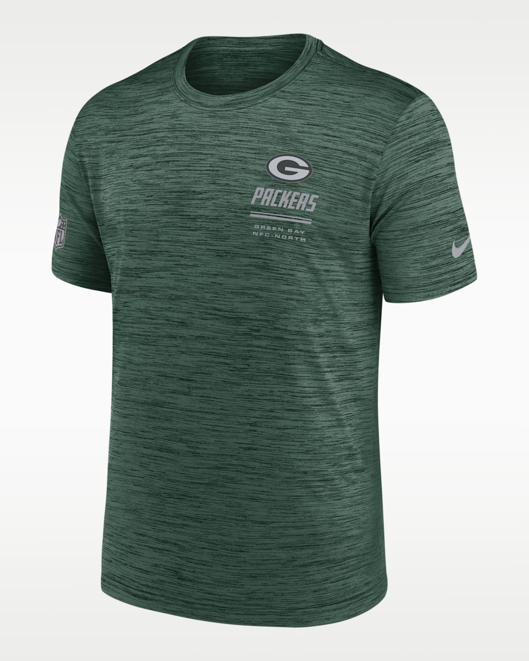Green Bay Packers Sideline Team Issue Velocity Men's Nike Dri-FIT NFL T-Shirt - Green