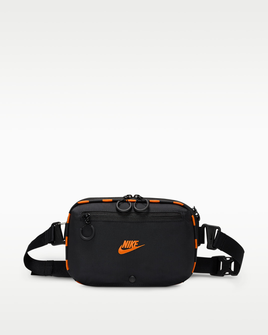 Taška přes rameno Nike Hayward Patrol (4 l) - Černá/Černá/Safety Orange