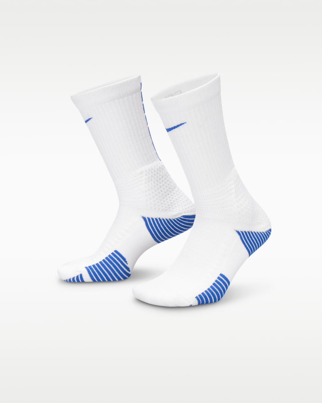 Calcetas acolchadas Nike Elite 2.0 (1 par) - Blanco/Royal juego/Royal juego