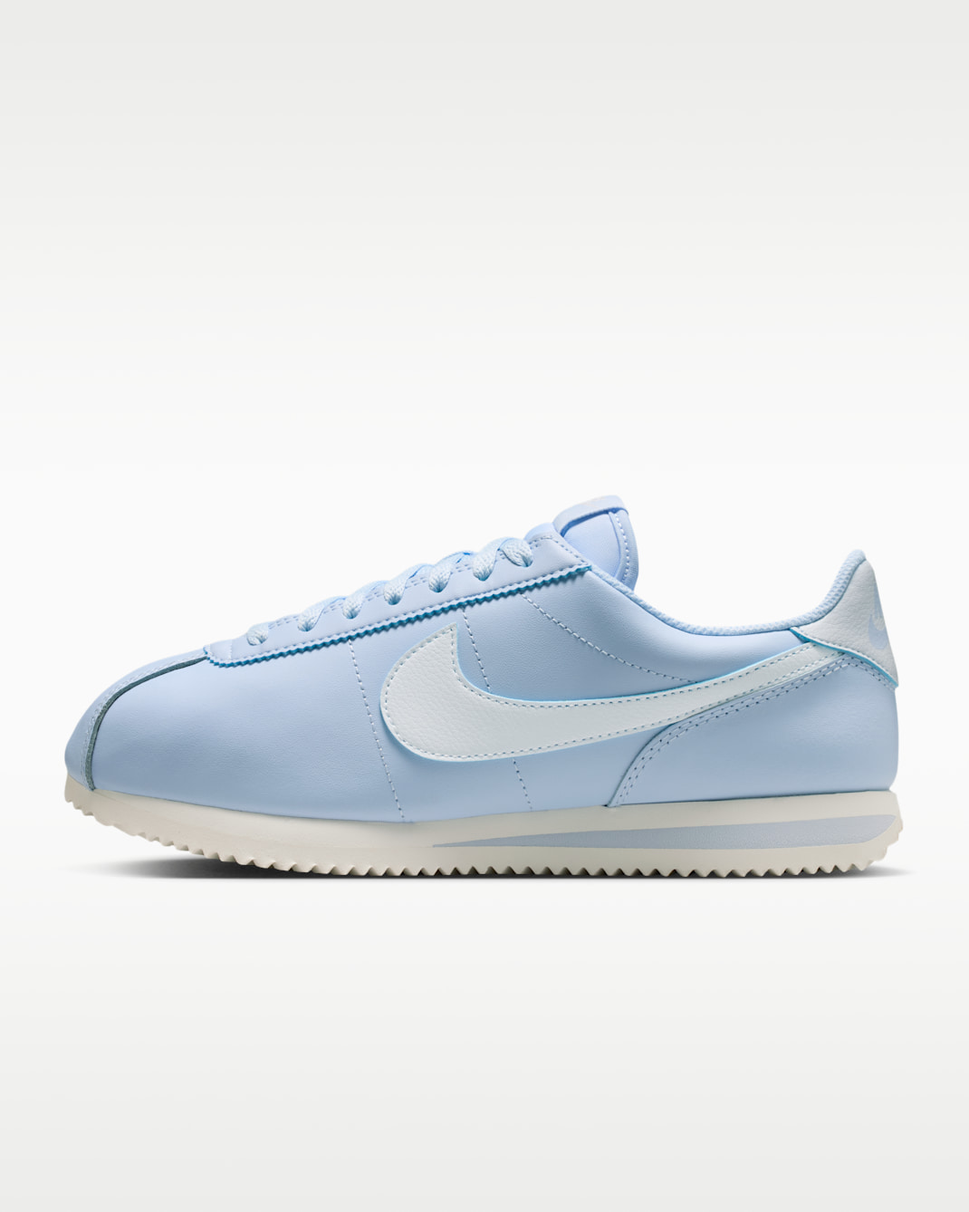 Chaussure Nike Cortez Leather pour femme - Hydrogen Blue/Sail/Football Grey