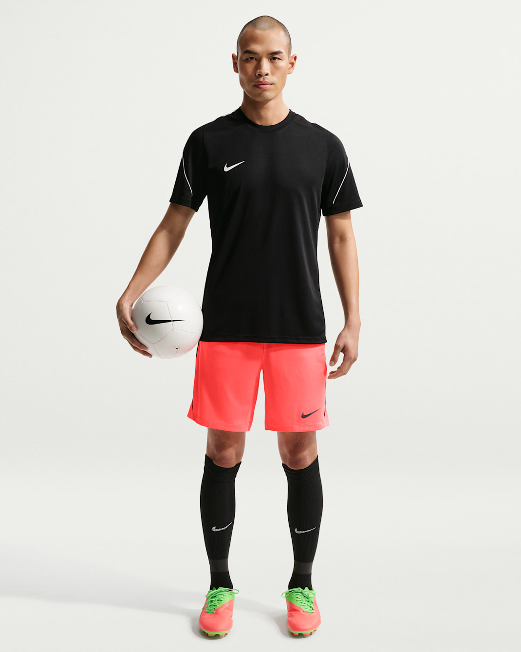 나이키 스트라이크 남성 드라이 핏 축구 쇼츠 - 핫 라바/앤트러사이트/앤트러사이트/앤트러사이트