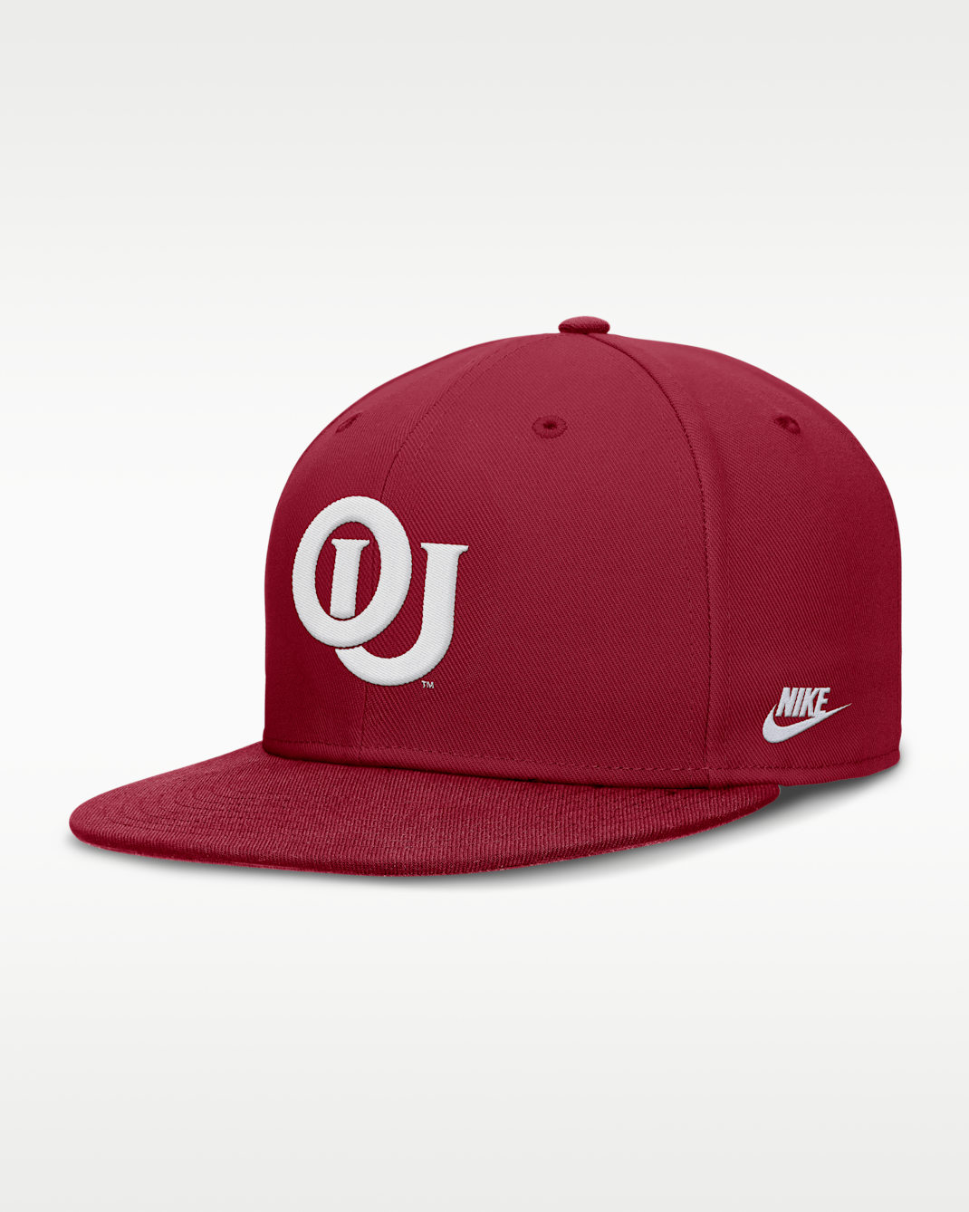 Oklahoma Sooners Legacy True Men's Nike Dri-FIT College Fitted Hat - Crimson