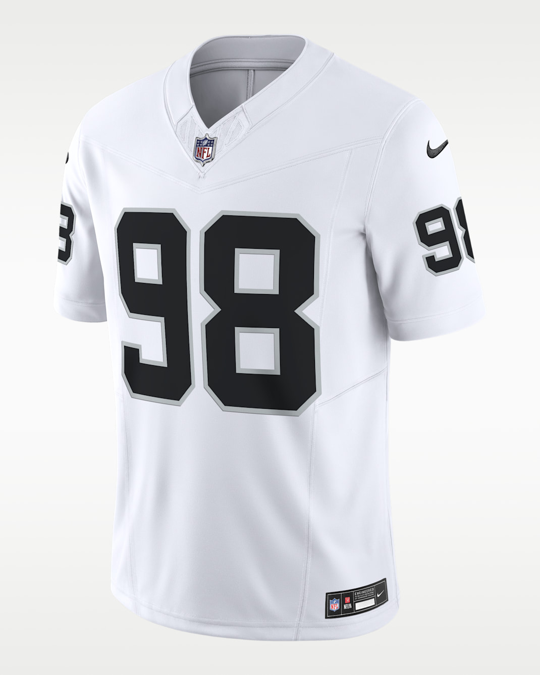 Jersey de fútbol americano Nike Dri-FIT de la NFL Limited para hombre Maxx Crosby Las Vegas Raiders - Blanco