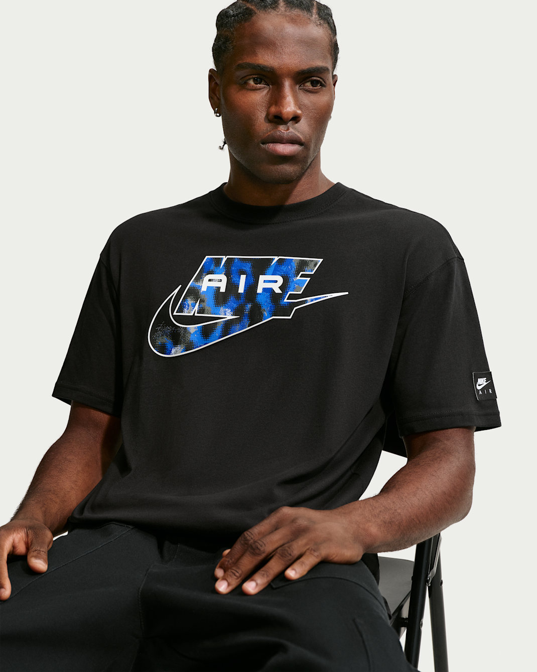 Playera Nike Air - Negro