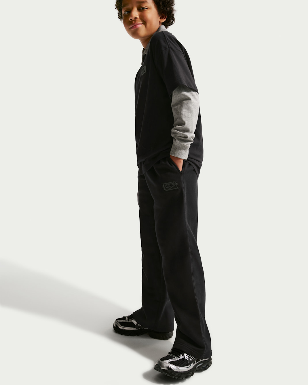 Nike Sportswear Club Fleece Big Kids' Fleece Open-Hem Pants