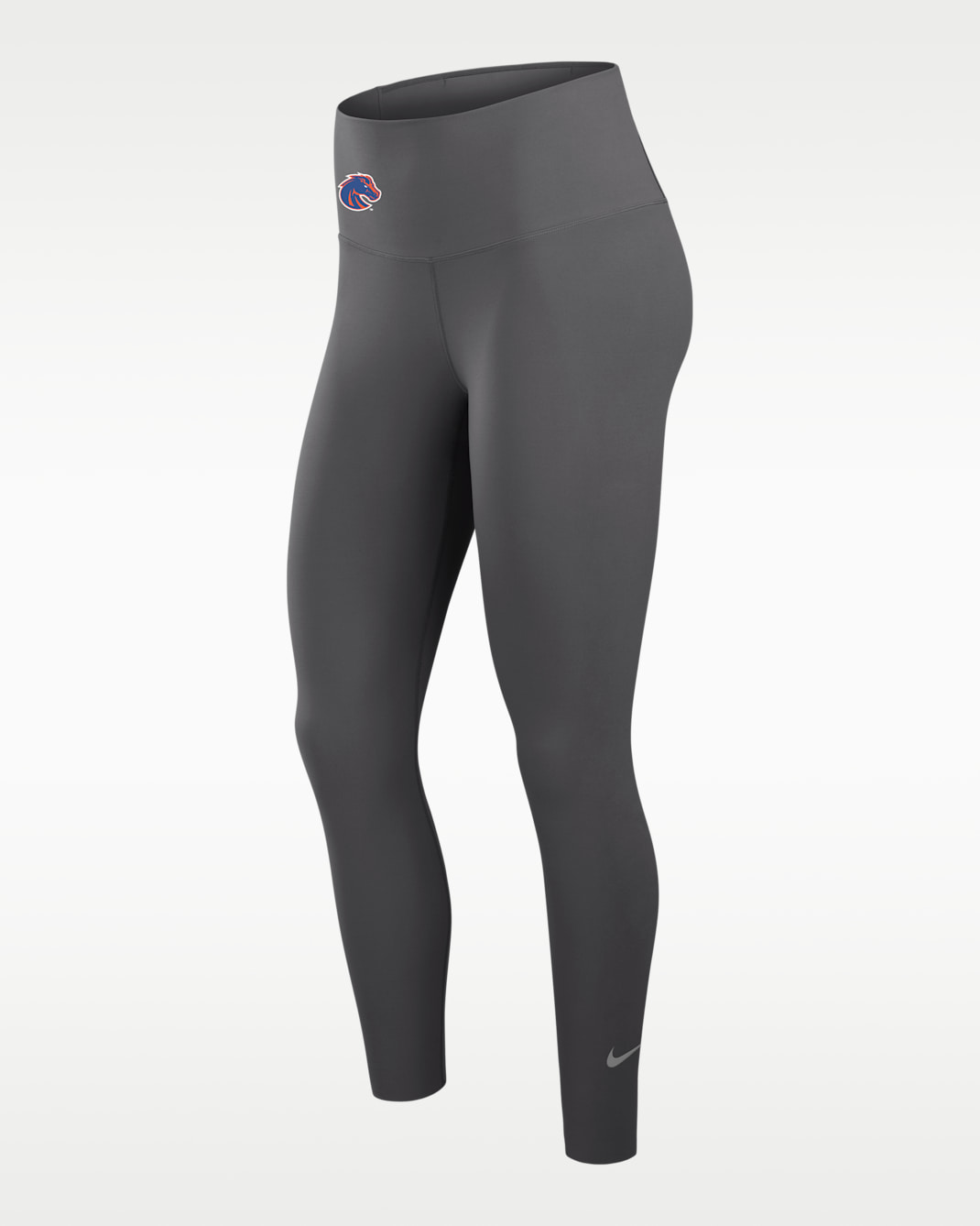 Boise State Primetime One Women's Nike Dri-FIT College High-Rise Leggings - Medium Ash