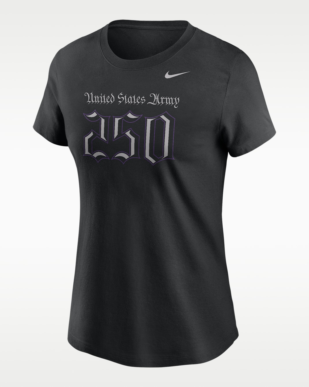 Playera universitaria Nike para mujer Army Rivalry 250th Anniversary ...