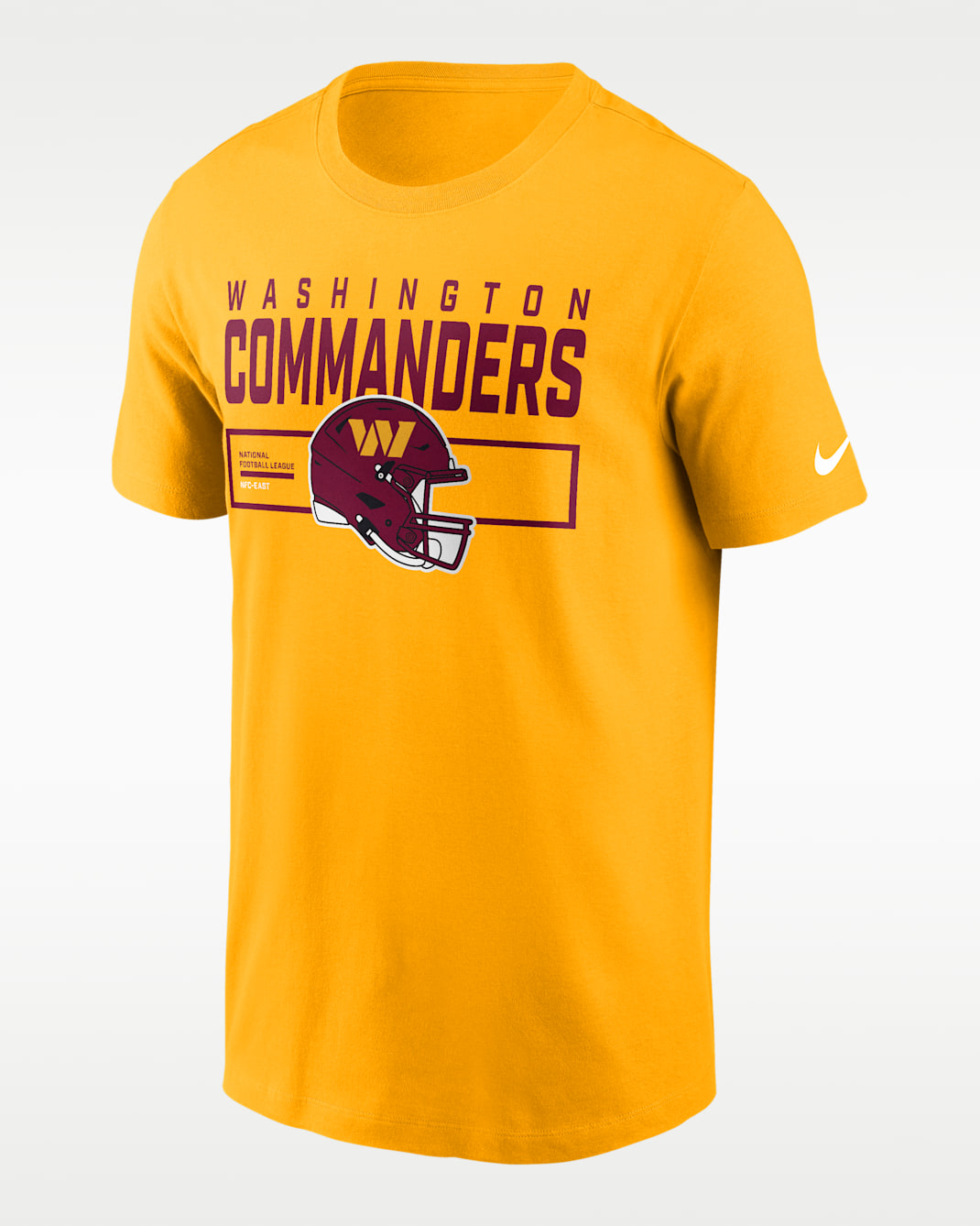Washington Commanders Helmet Essential Men's Nike NFL T-Shirt - Gold