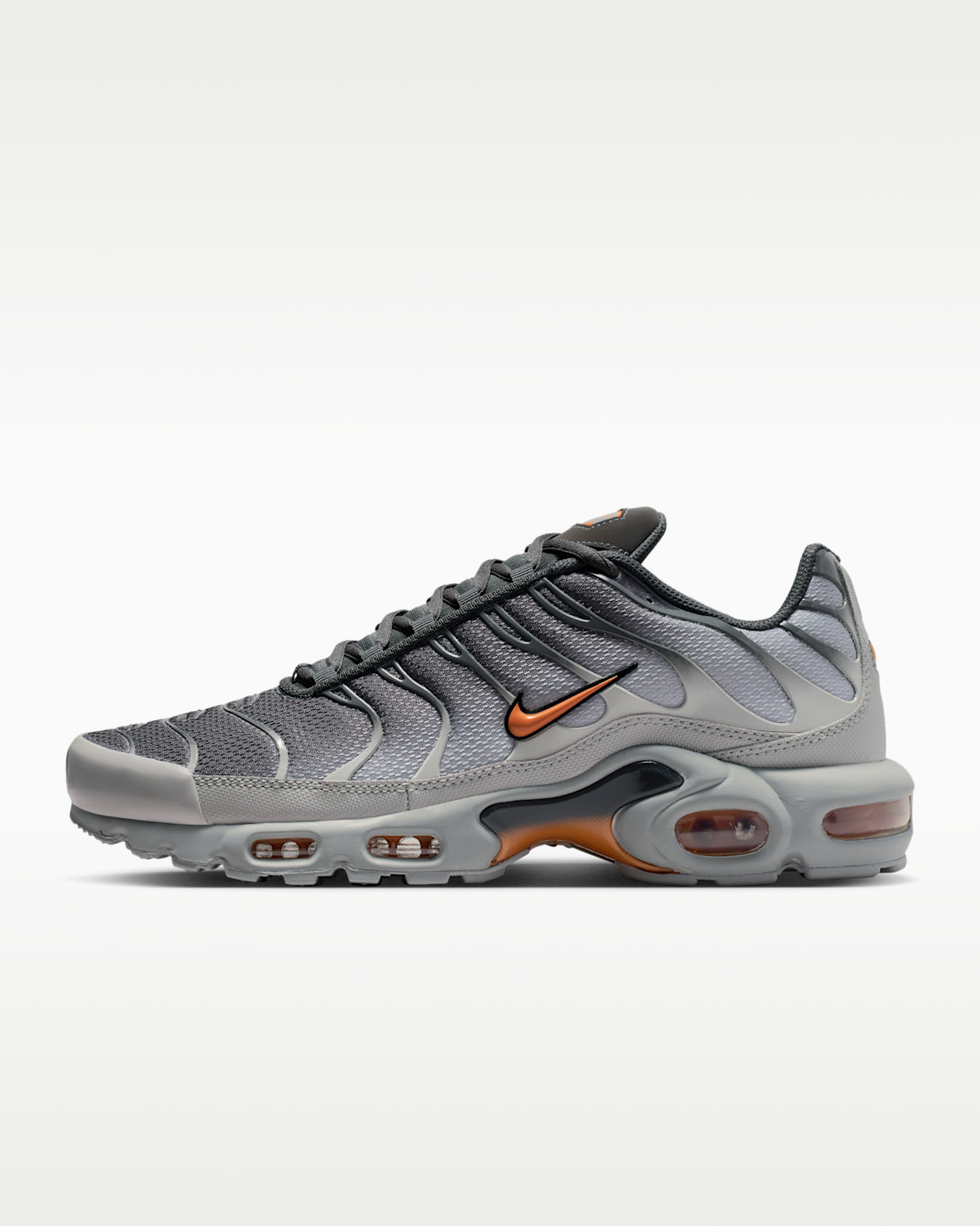 Nike Air Max Plus Men's Shoes - Light Smoke Grey/Dark Smoke Grey/Hot Curry