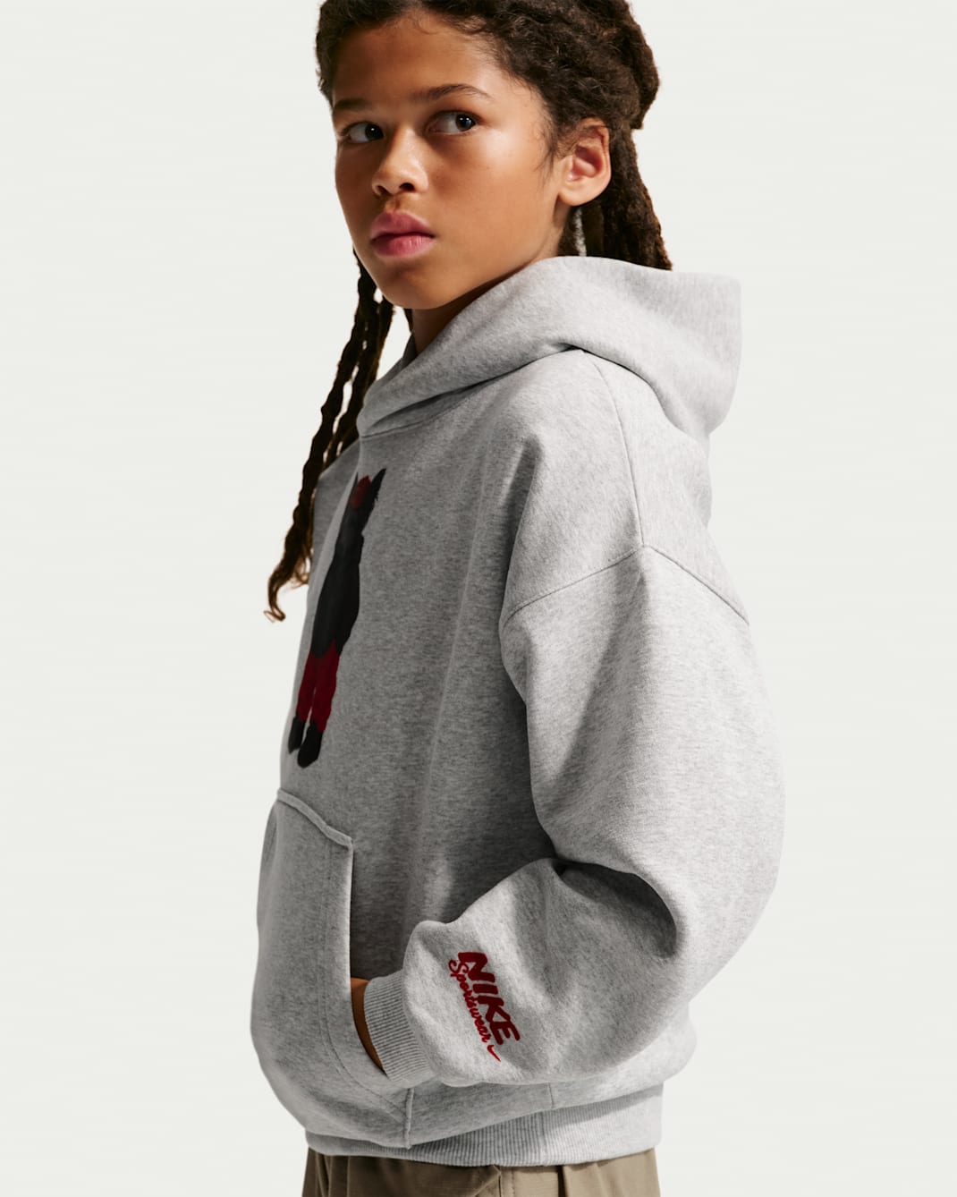 Nike Sportswear Club Fleece Big Kids' Oversized Hoodie