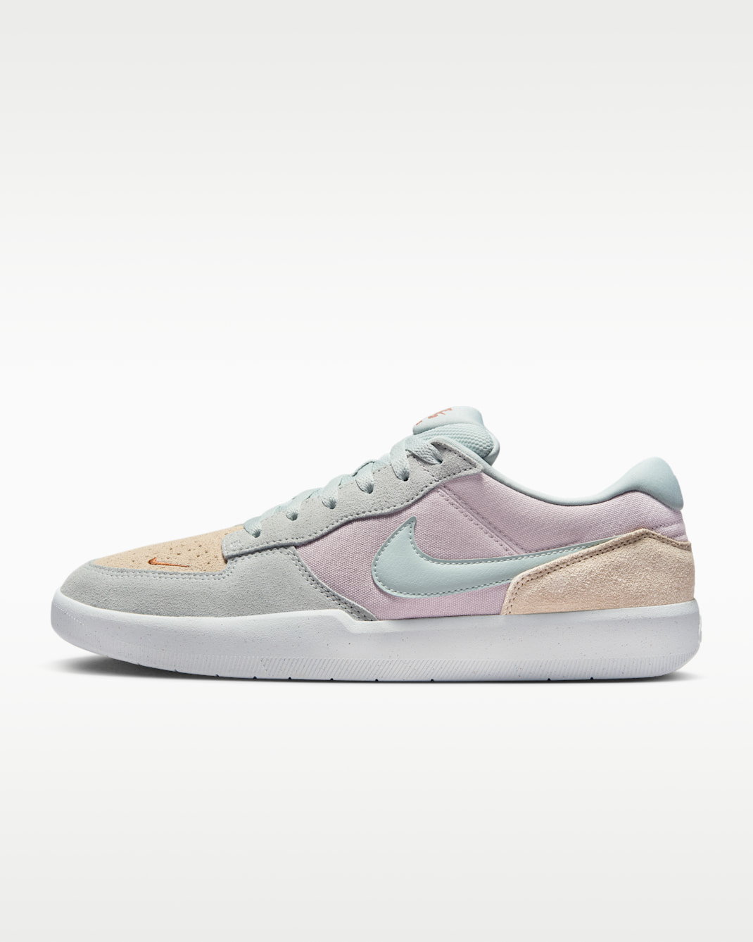 Nike SB Force 58 Skate Shoes - Platinum Violet/Sand Drift/Summit White/Light Silver