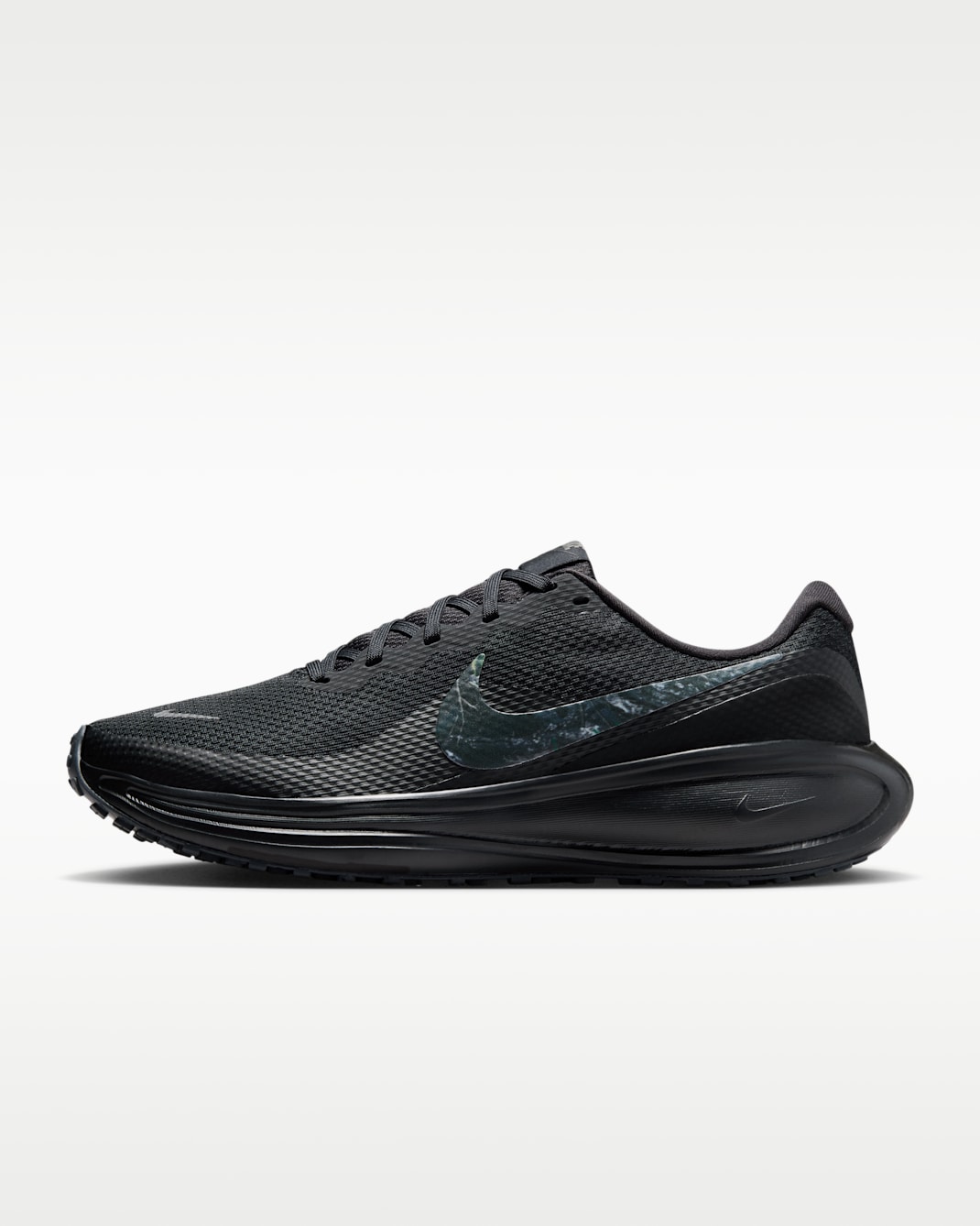 Nike Revolution 8  Men's Realtree® Road Running Shoes - Black/Dark Smoke Grey/Iron Grey/White
