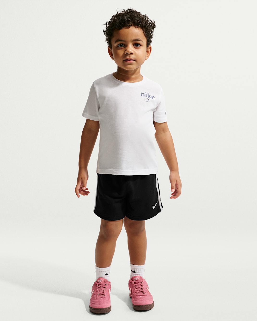 Nike Sportswear Goal Mode Toddler French Terry Shorts - Black