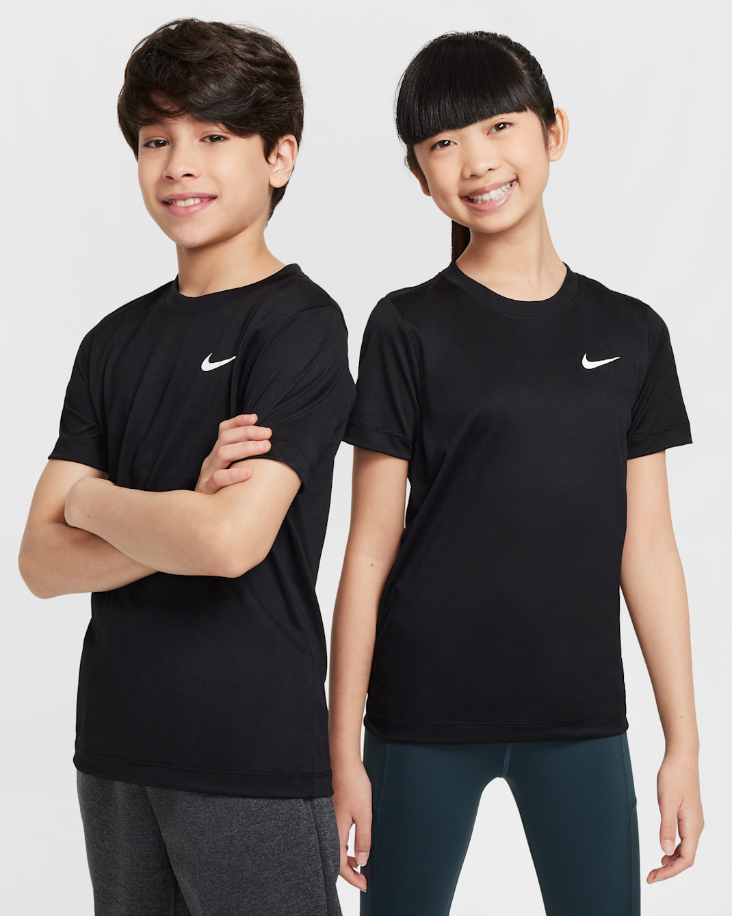 Nike Legend Big Kids' Dri-FIT T-Shirt - Black