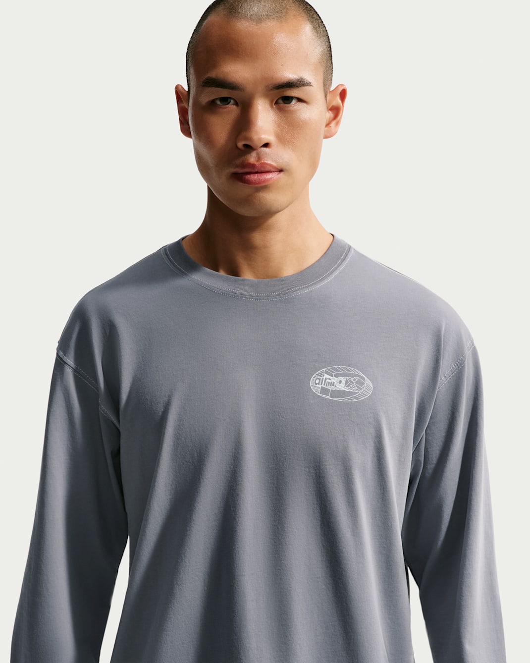 ナイキ "City Pack" メンズ ロングスリーブ Tシャツ - クールグレー/グレーフォグ/グレーフォグ