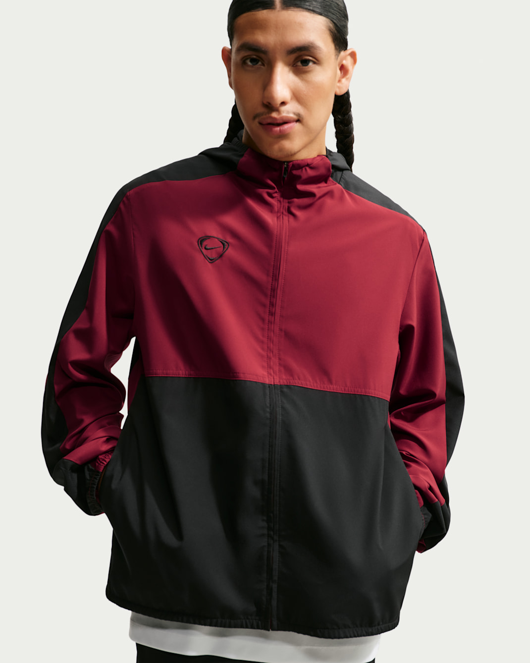 Nike Strike Men's Dri-FIT Football Woven Tracksuit Jacket - Team Red/Black/Black