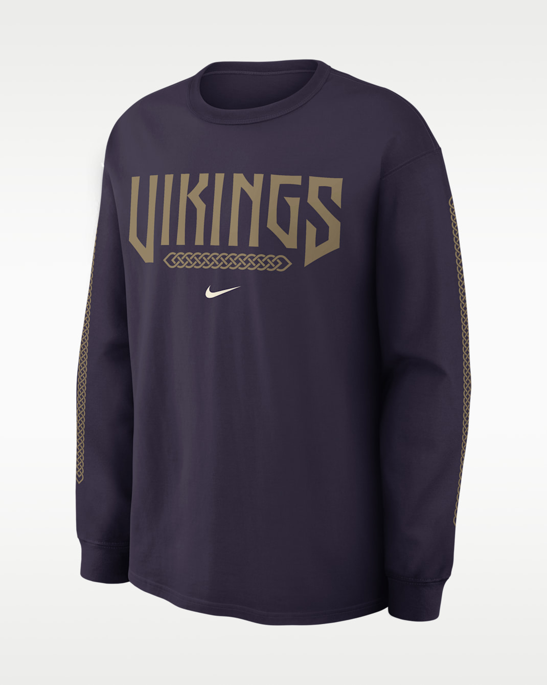 Minnesota Vikings Rivalries Collection Max90 Men's Nike NFL Long-Sleeve T-Shirt - Purple