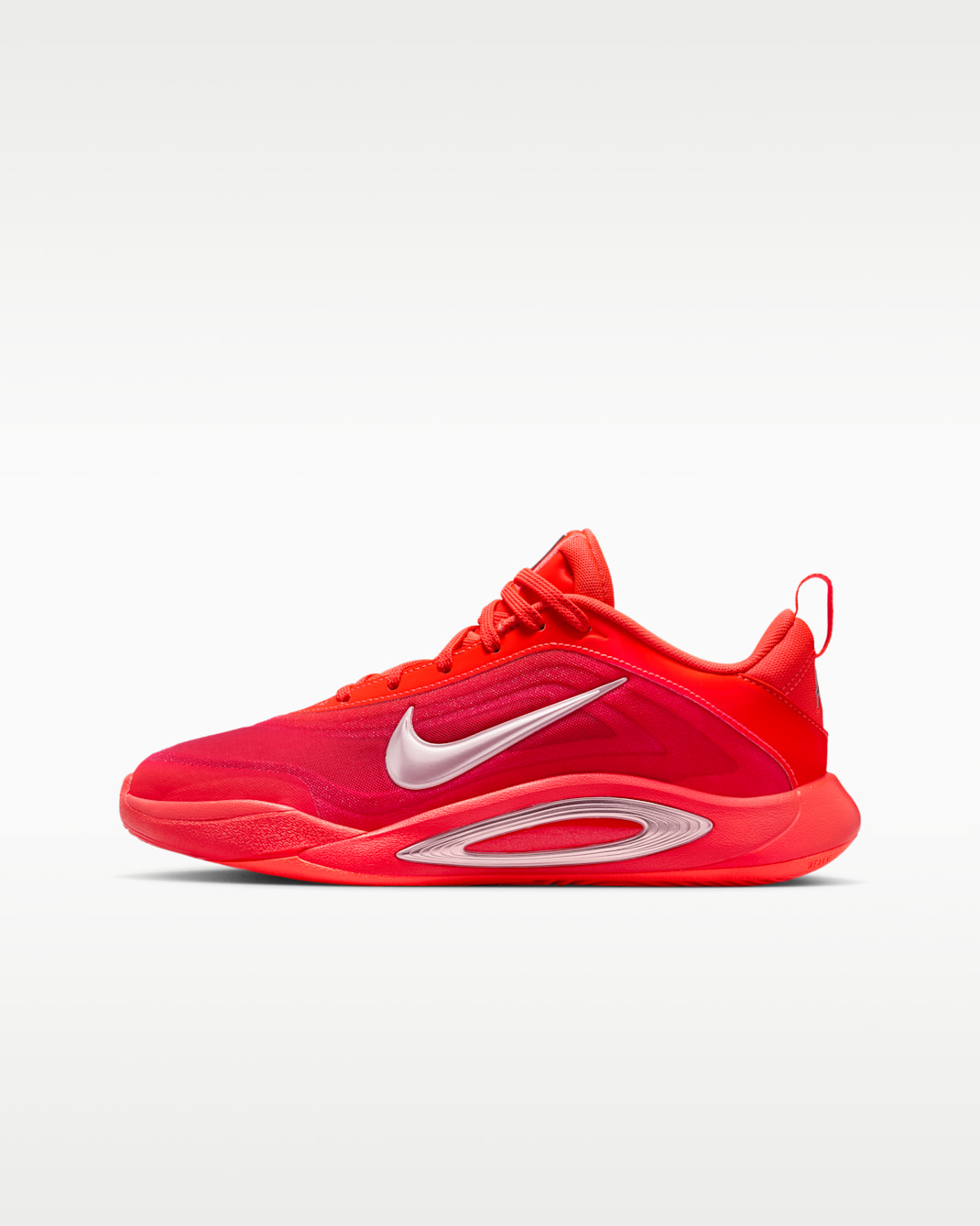 A'One A'ja Wilson Big Kids' Basketball Shoes - Bright Crimson/University Red/Pearl Pink