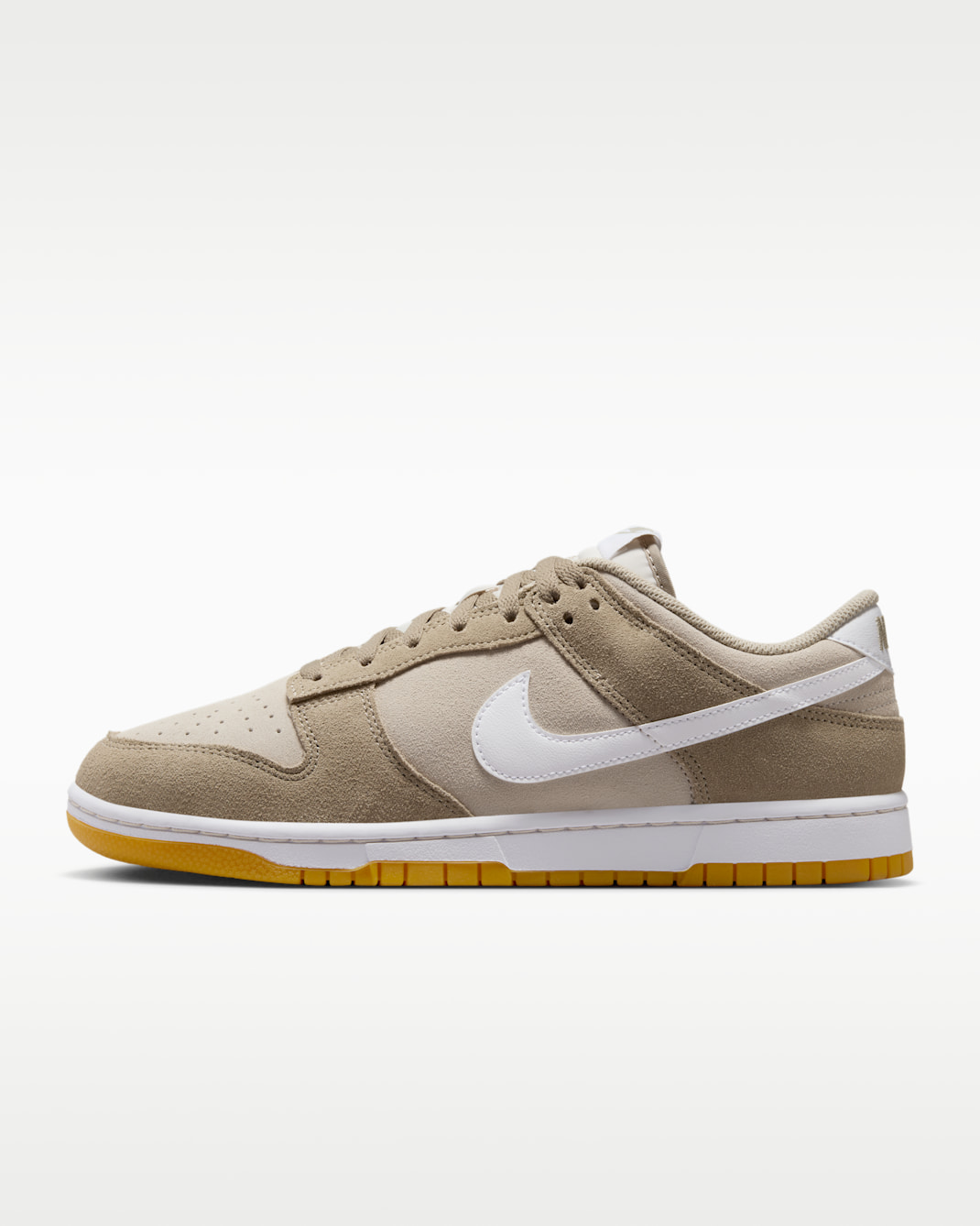 Nike Dunk Low Retro SE Men's Shoes - Pale Ivory/Light Orewood Brown/Gum Light Brown/White