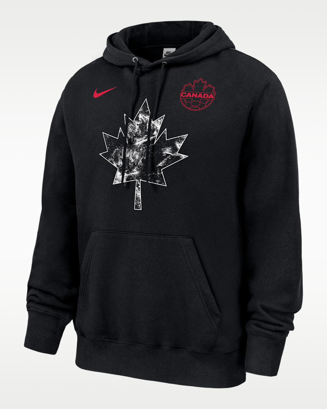 World Cup Canada Men's Nike Club Fleece Pullover Hoodie - Black