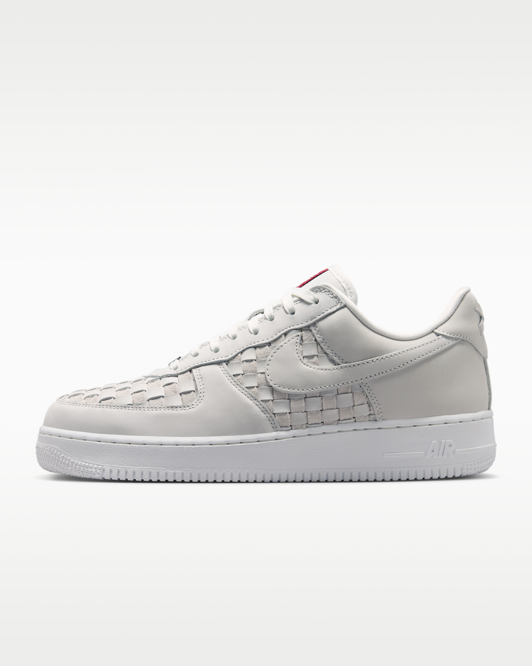 Chaussure Nike Air Force 1 Low Retro Premium pour homme - Summit White/Team Red/Metallic Silver/Summit White