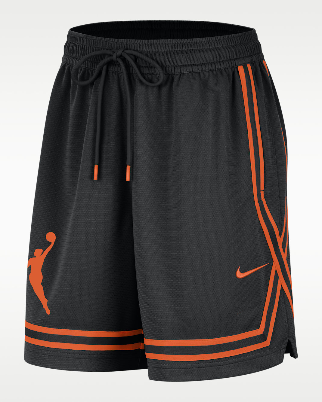 Team 13 Women's Nike Dri-FIT WNBA Shorts - Black/Brilliant Orange