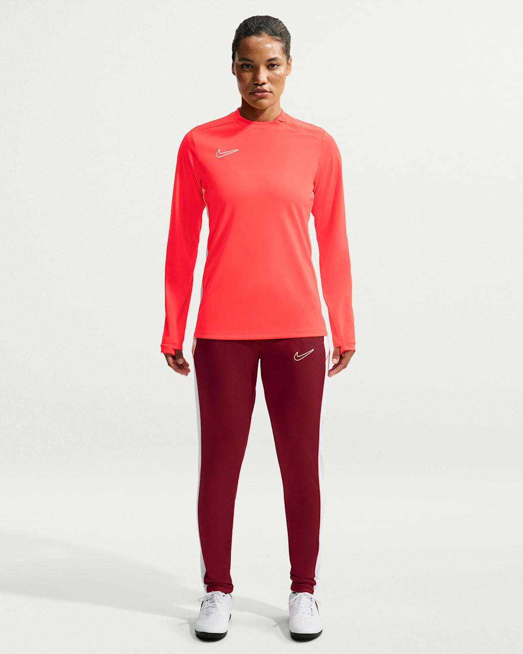 Nike Academy Women's Dri-FIT Football Pants - Team Red/White/White/White