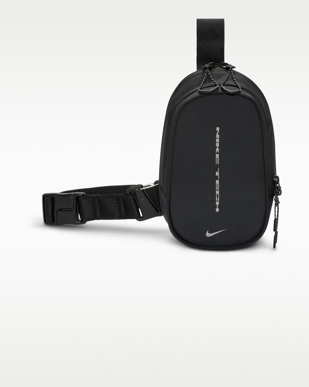 Saco a tiracolo Nike Commute Nike Tech (1 l) - Preto/Preto/Prateado Reflect