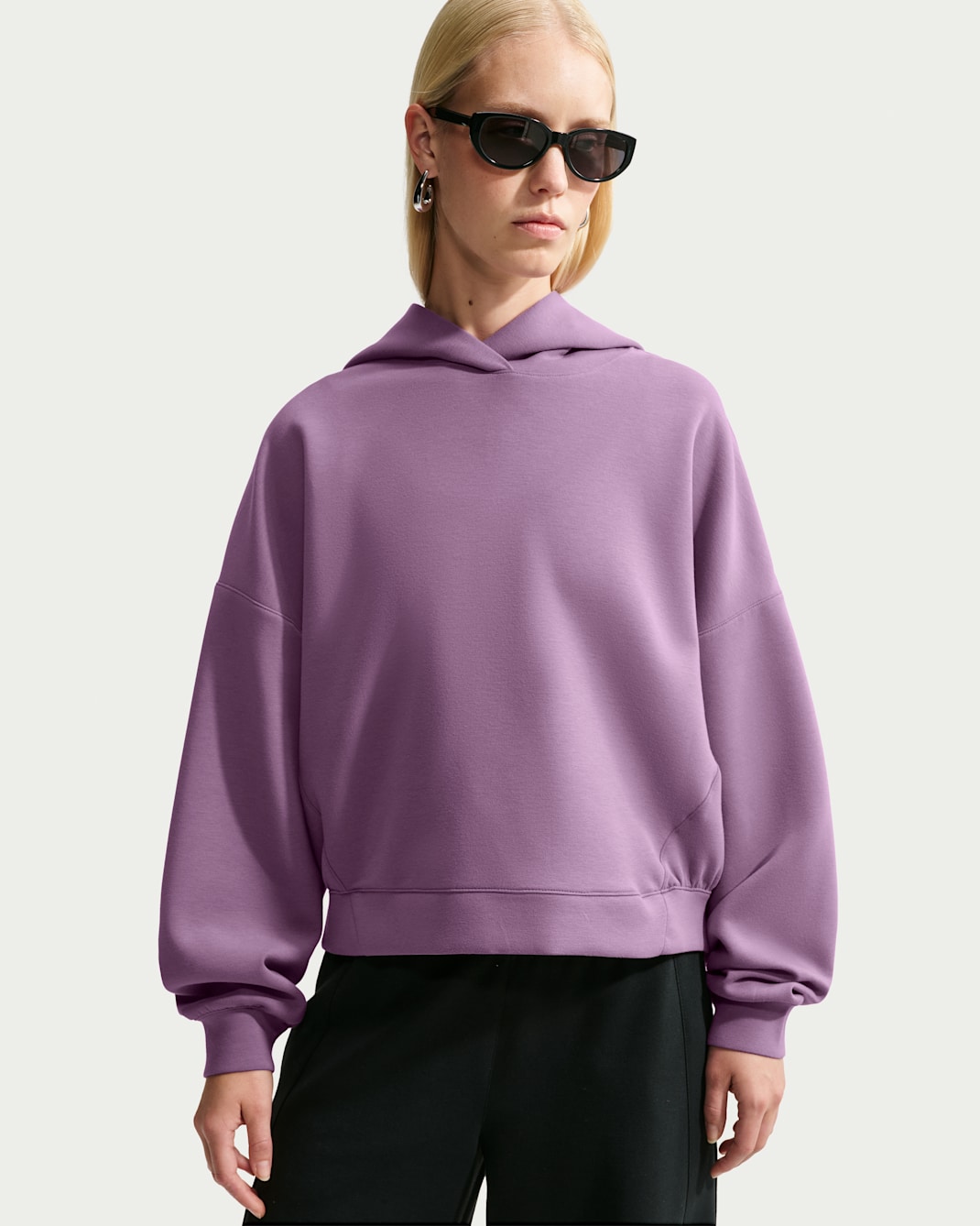 Nike 24.7 ImpossiblySoft Women's Pullover Hoodie - Violet Dust/Sail/Pro Purple