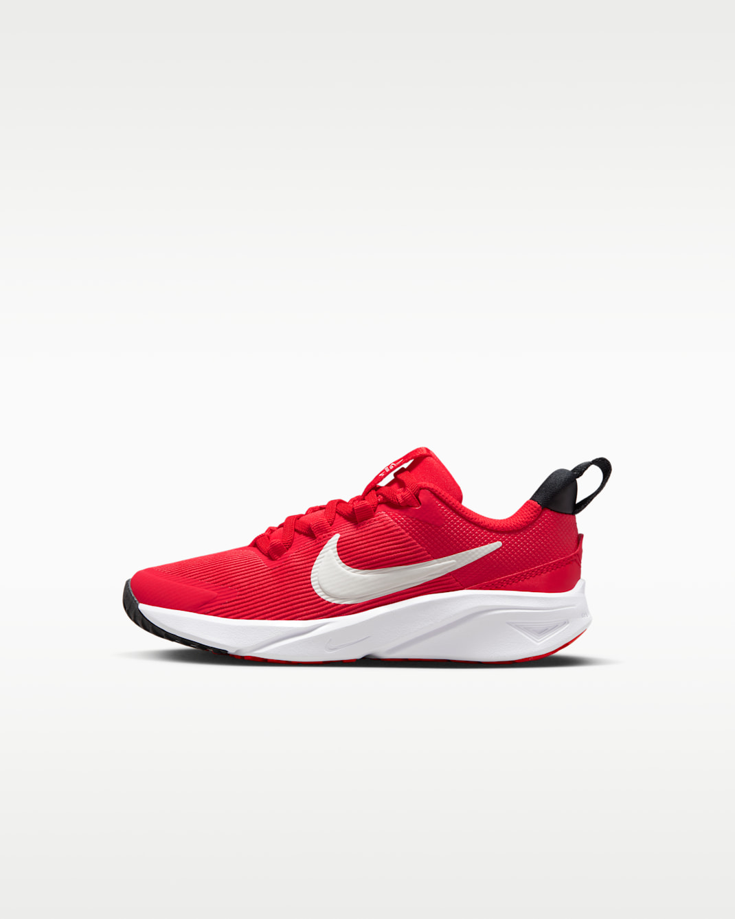 Tenis para niños de preescolar Nike Star Runner 4 - Rojo universitario/Negro/Blanco/Blanco cumbre