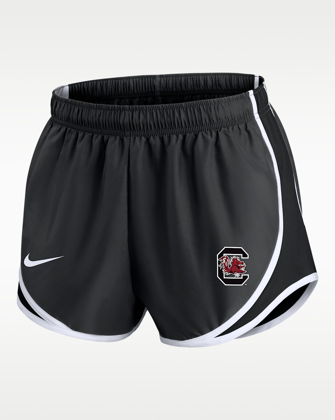 Nike College Tempo (South Carolina Gamecocks) Women's Dri-FIT Shorts - Black