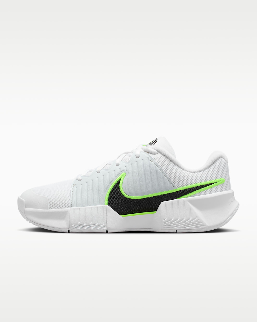 Nike GP Challenge Pro Women's Hard Court Tennis Shoes - White/Pure Platinum/Volt/Black