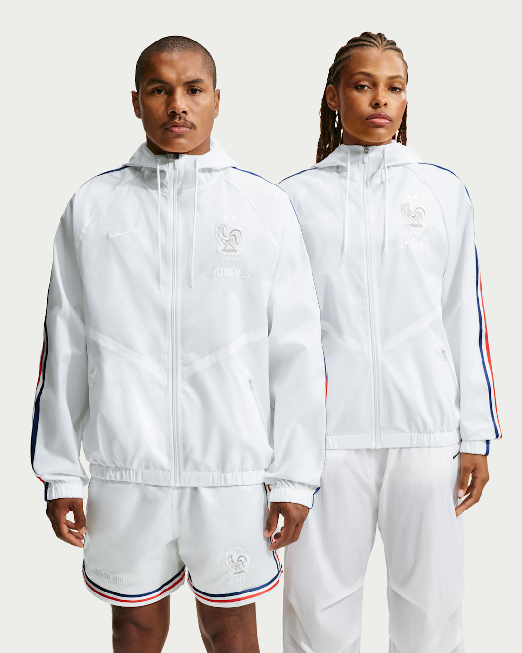 Veste Anthem France x Jacquemus pour homme - Blanc/Game Royal/University Red/Blanc