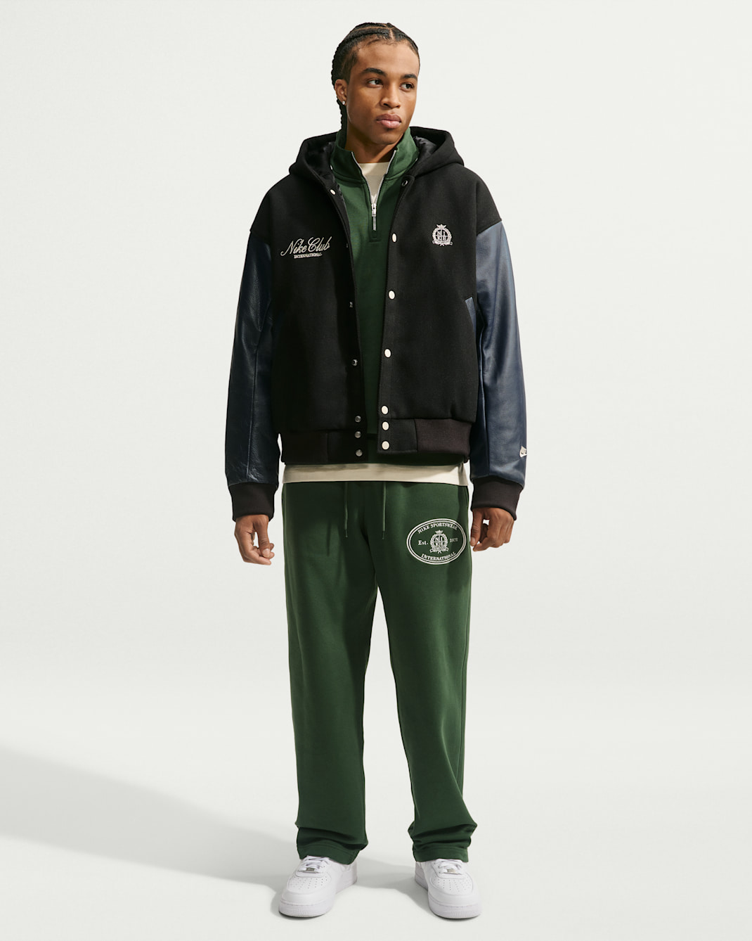 Nike Club Men's Wool Varsity Jacket