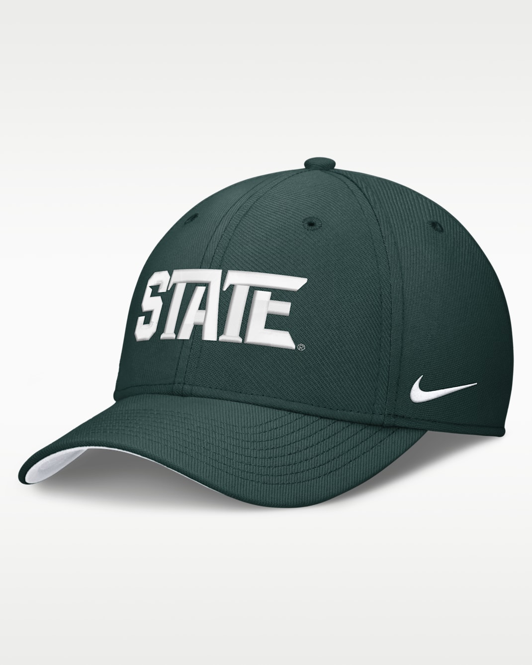 Michigan State Classic Swooshflex Men's Nike Dri-FIT College Hat - Green