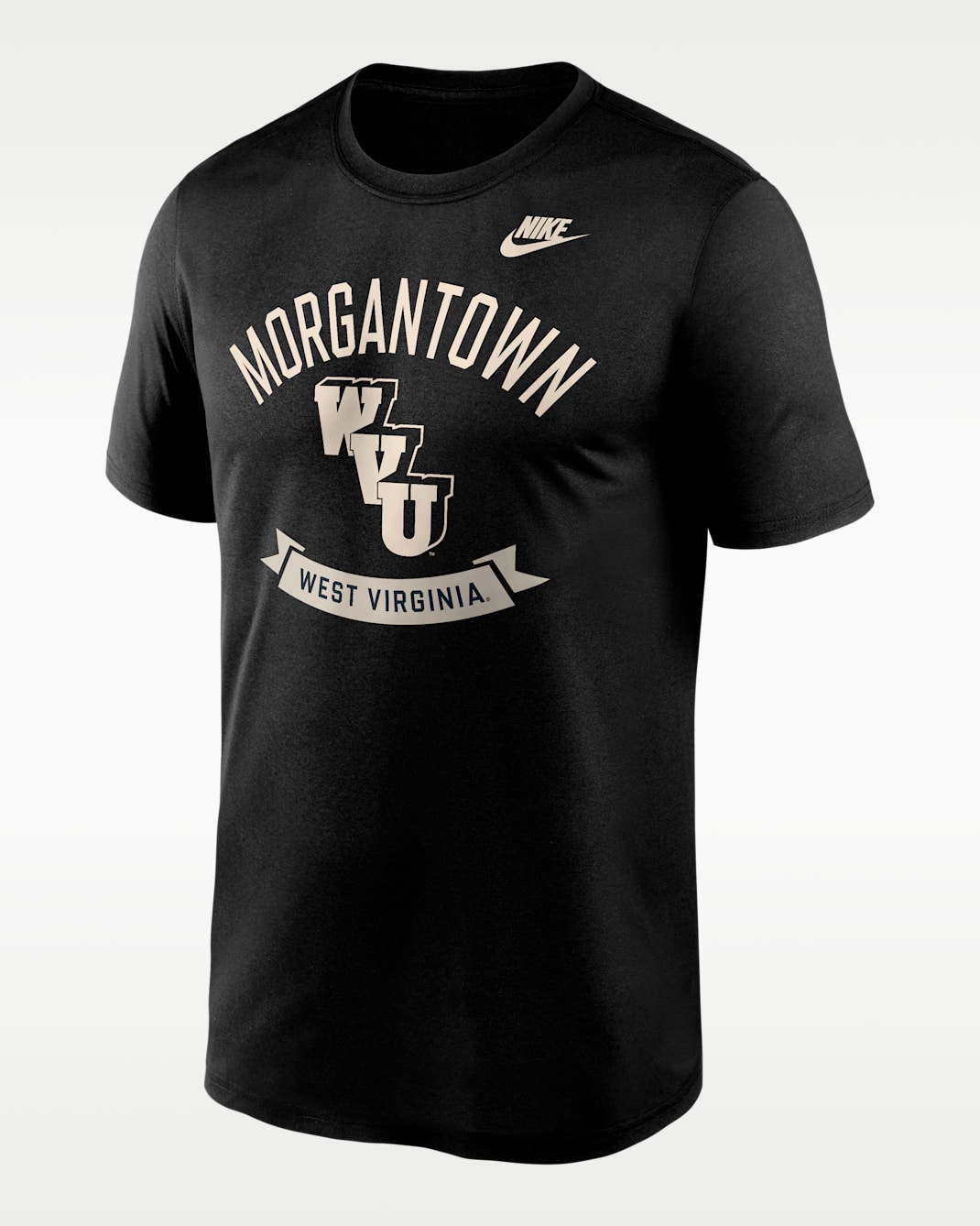 West Virginia Hometown Legend Men's Nike Dri-FIT College T-Shirt - Black