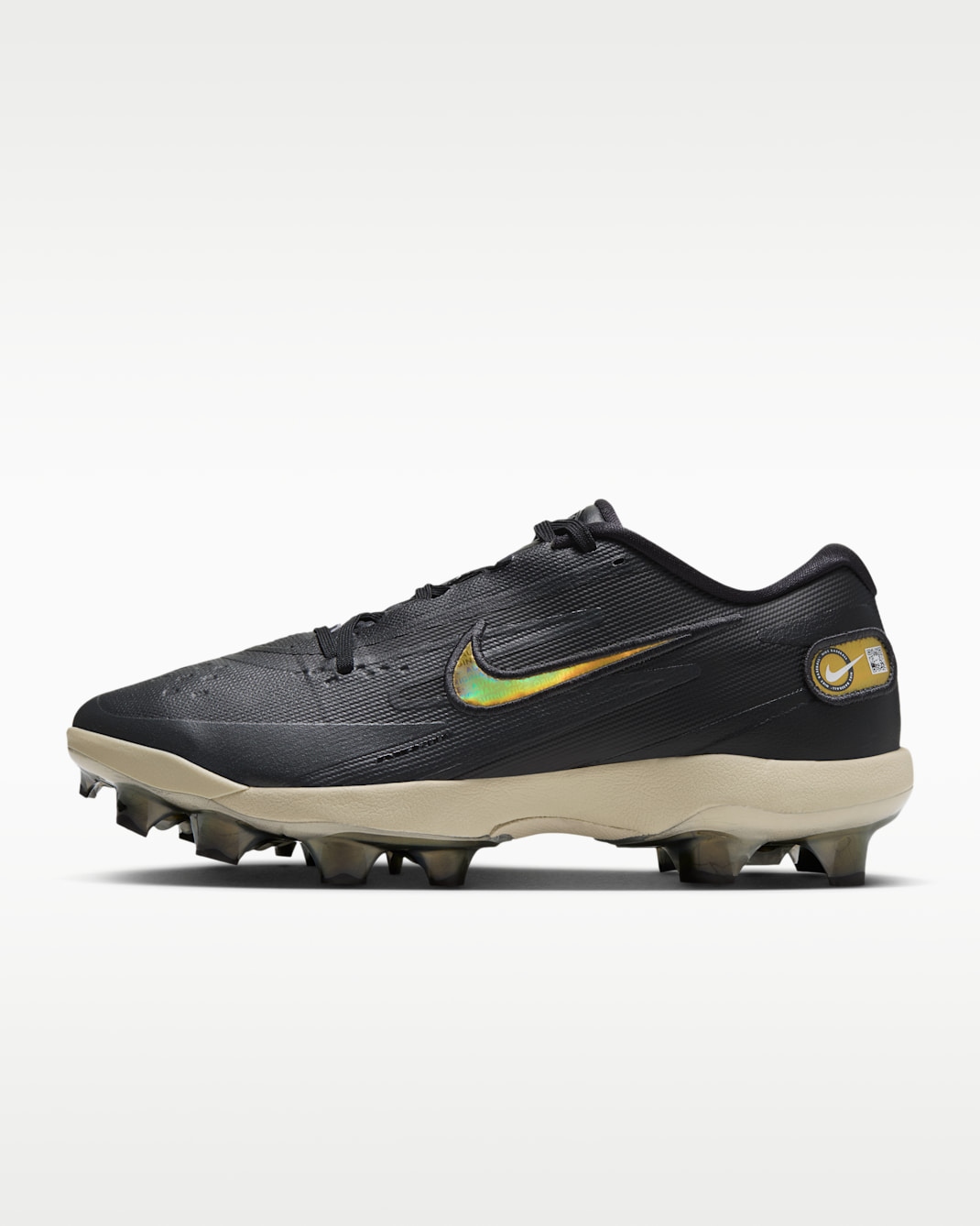 Nike Diamond Standout Baseball Cleats - Black/Light Khaki/Anthracite