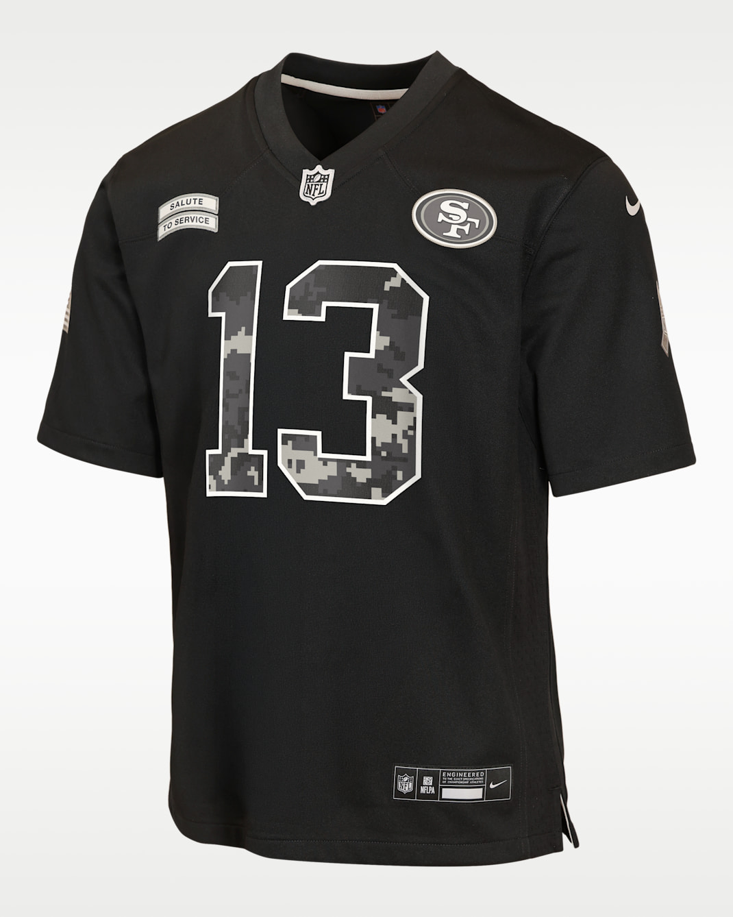 Brock Purdy San Francisco 49ers Salute to Service Big Kids' Nike NFL Game Jersey - Black