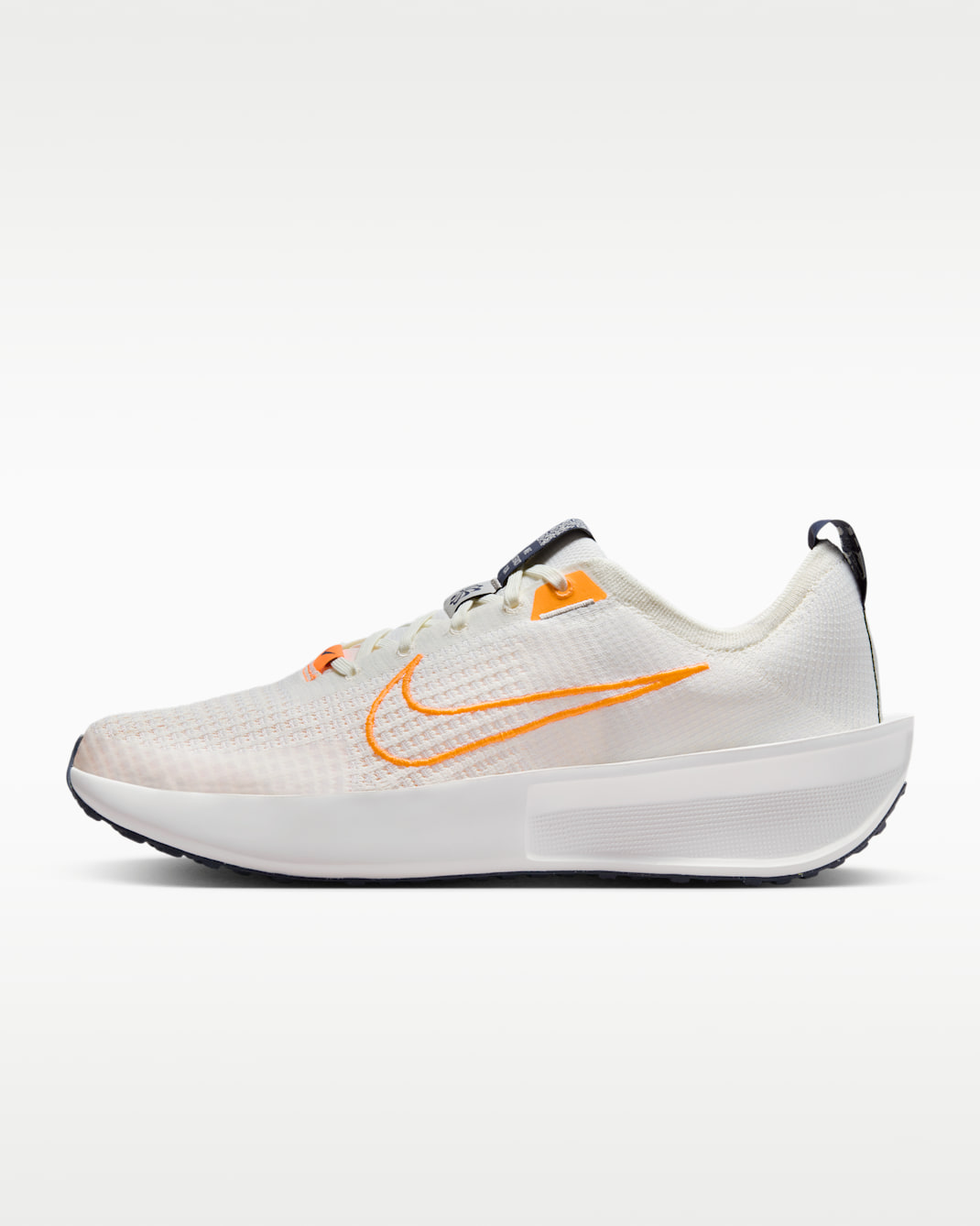 Nike Interact Run Men's Road Running Shoes - Sail/Platinum Tint/Summit White/Total Orange