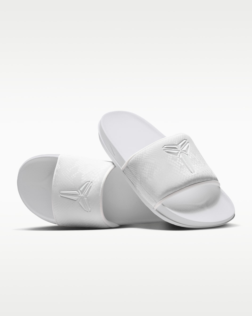 Kobe Offcourt Men's Slides - White/White
