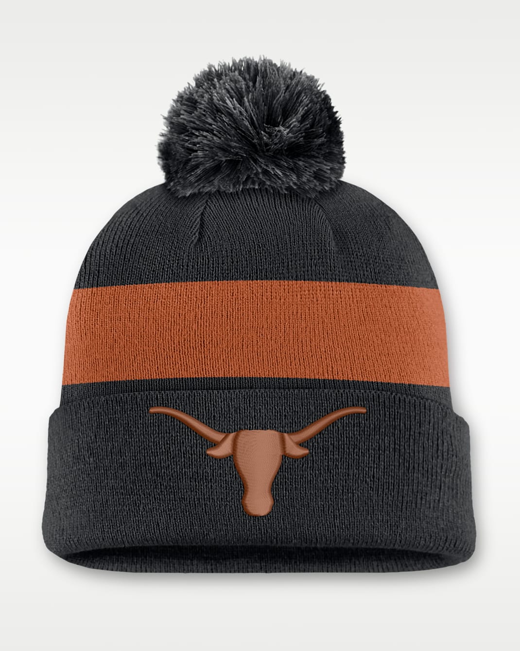 Texas Peak Men's Nike College Cuffed Beanie - Black