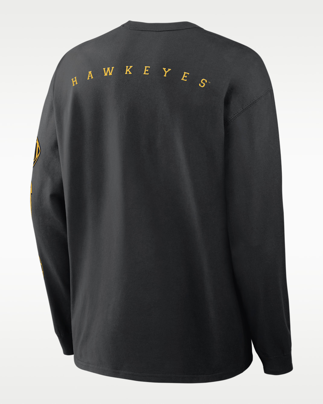 Iowa Academic Max90 Pocket Men's Nike College Long-Sleeve T-Shirt