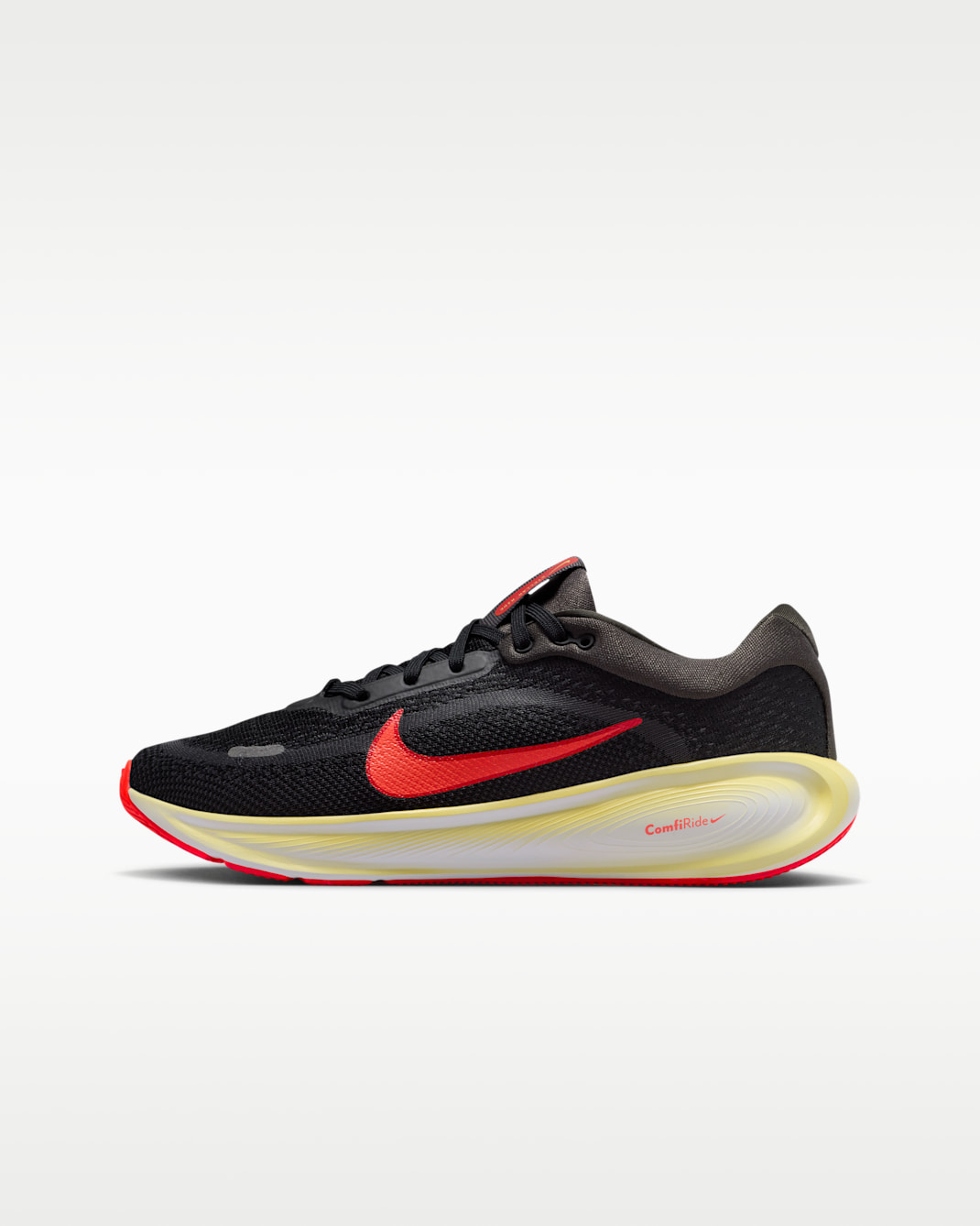 Nike Stellar Ride Big Kids' Running Shoes - Black/Medium Ash/Light Crimson/Bright Crimson