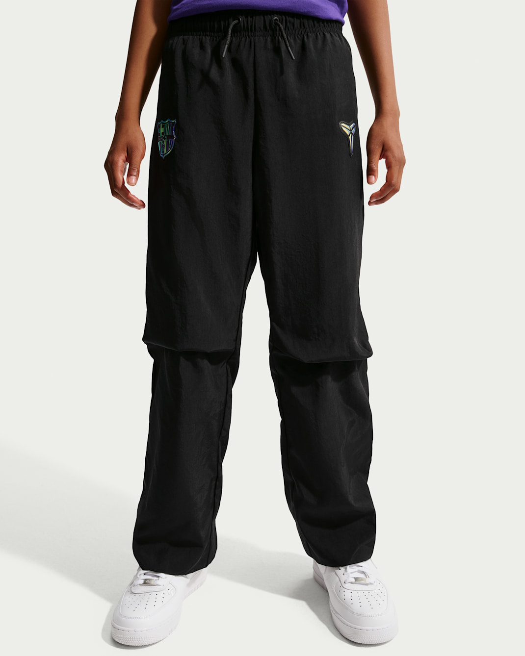 FC Barcelona Away Big Kids' Kobe Soccer Woven Pants