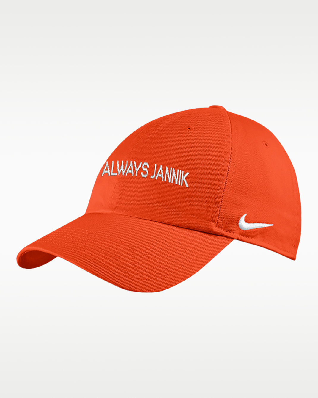 Jannik Sinner Club Nike Unstructured Cap - Team Orange