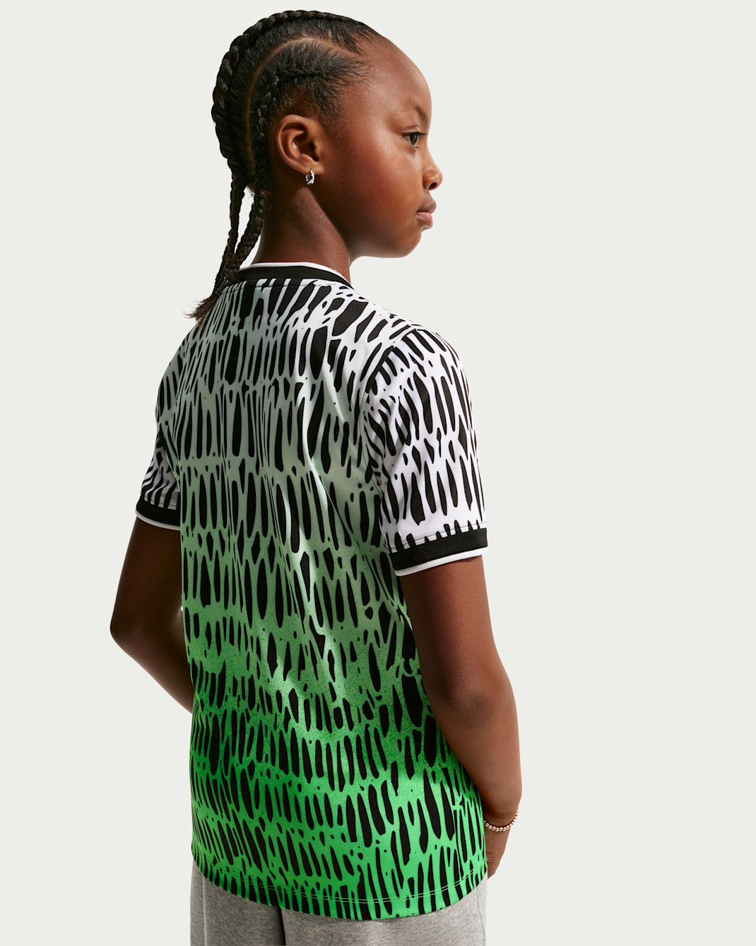 Nike x Nigeria x Slawn Big Kids' Dri-FIT Short-Sleeve Soccer Top