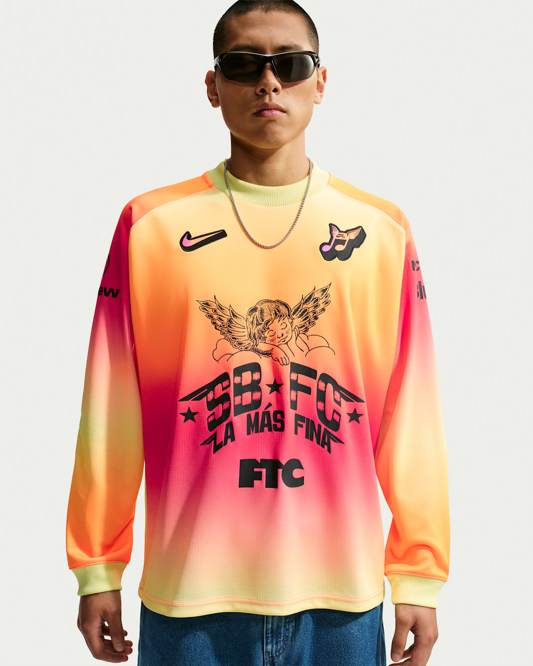 Nike SB Long-Sleeve Skate Top - Hyper Pink