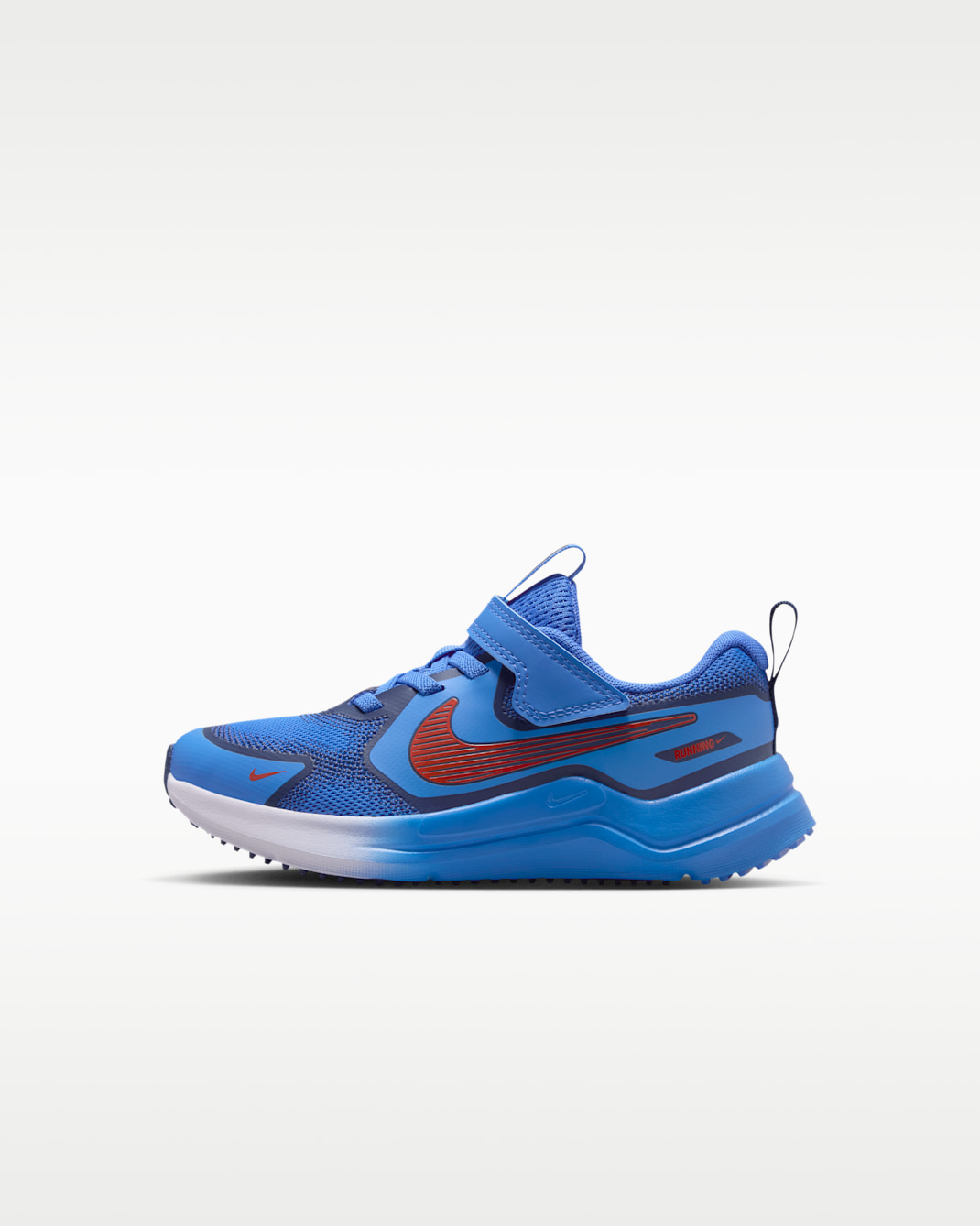 Nike Cosmic Runner Little Kids' Shoes - Blue Crystal/Midnight Navy/Picante Red