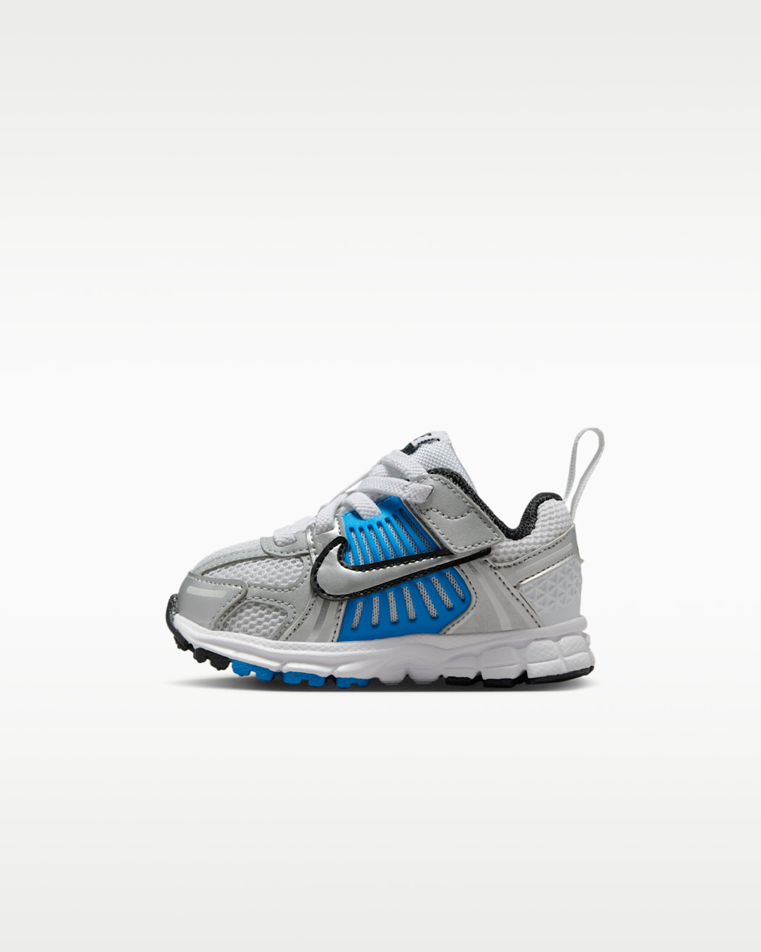 Nike Vomero 5 Baby/Toddler Shoes - White/Light Photo Blue/Black/Metallic Silver