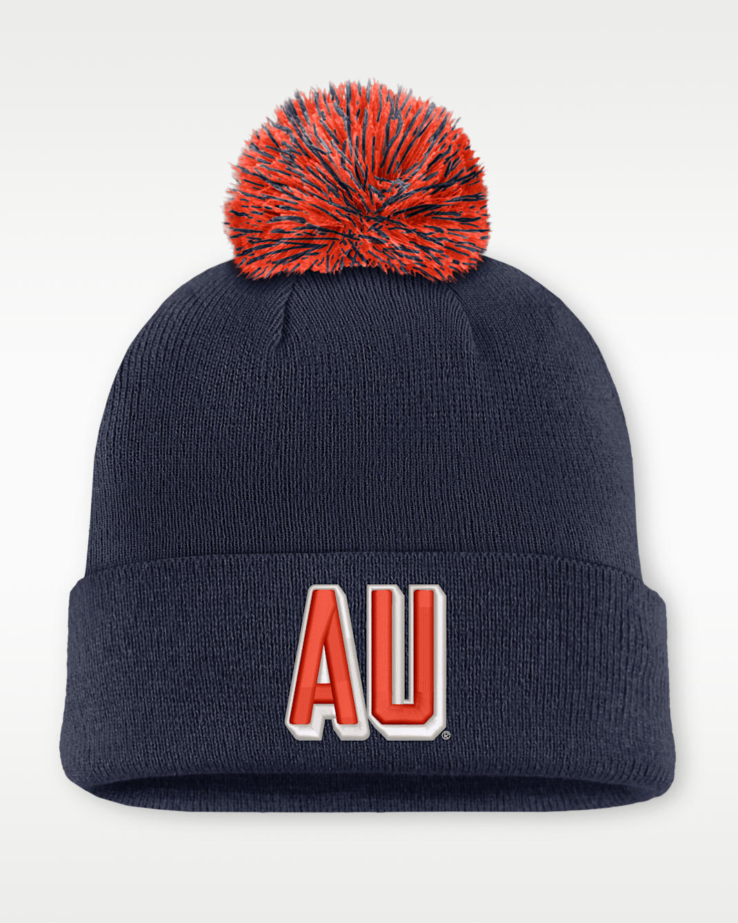 Auburn Peak Men's Nike College Cuffed Beanie - Navy